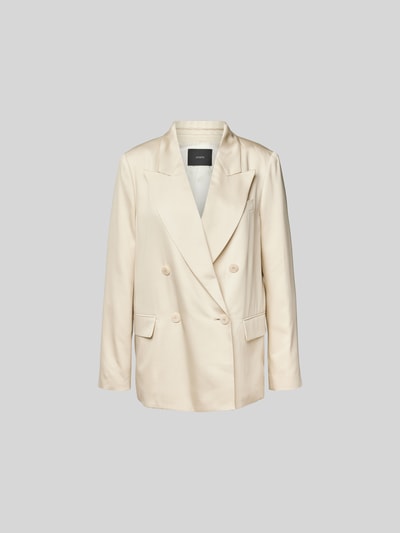 Joseph Relaxed Fit Blazer mit Woll-Anteil Ecru 2