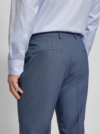 HUGO Extra Slim Fit 2-Knopf-Sakko mit Strukturmuster Modell 'Arti' Rauchblau 7