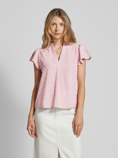 B.Young Bluse mit Strukturmuster Modell 'BYJELENA' Altrosa 4