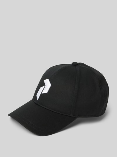 PEAK PERFORMANCE Cap mit Logo-Stitching und verstärktem Schirm Black 1