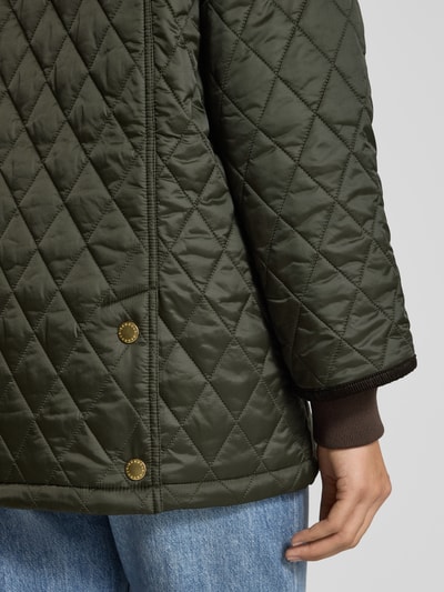Barbour Steppjacke mit Storm Cuffs Modell 'BEADNELL' Oliv 3