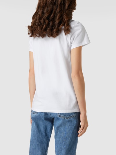 Levi's® T-Shirt mit Label-Print Modell 'Open' Weiss 5