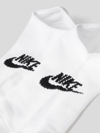 Nike Krótkie skarpety z detalami z logo w zestawie 3 szt. Biały 2