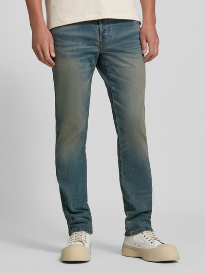 Diesel Low Waist Slim Fit Jeans mit Label-Patch Jeansblau 4