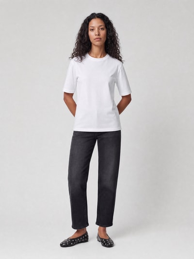 MAC Loose Fit Barrel Jeans aus Baumwoll-Mix mit Modal-Anteil Modell 'DANNI' Black 1