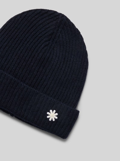 Manuel Ritz Wollen muts met kasjmier Marineblauw - 2