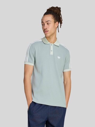 adidas Originals Relaxed Fit Poloshirt mit Baumwoll-Anteil Schilf 4