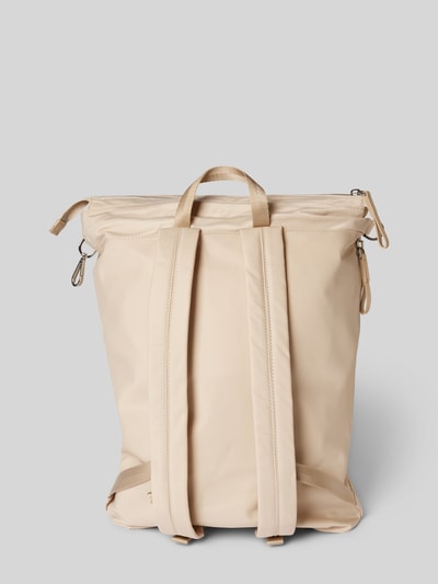 Marc O'Polo Rucksack mit Baumwoll-Futter und Shape-Anpassung Sand 4