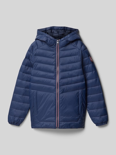 Jack & Jones Gewatteerd jack met labelpatch, model 'ESPRINT' Marineblauw - 1