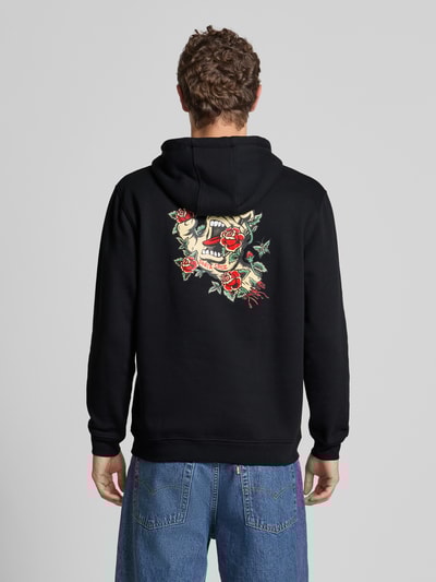 SANTA CRUZ Hoodie mit Känguru-Tasche Black 5