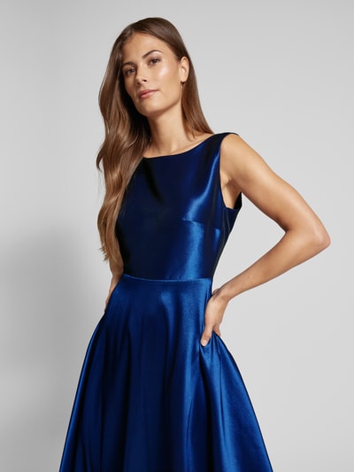 TROYDEN COLLECTION Abendkleid mit Rundhalsausschnitt Marine 3