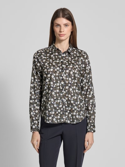 Gant Regular Fit Hemdbluse aus reiner Baumwolle mit Kellerfalte Hellgruen 4