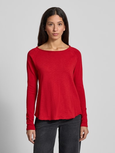 Rich & Royal Longsleeve mit Rundhalsausschnitt Rot 4