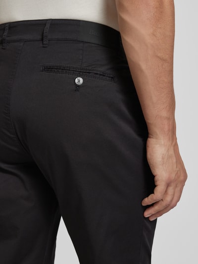 Brax Regular Fit Chino mit Paspeltasche Modell 'EVEREST' BLACK 3