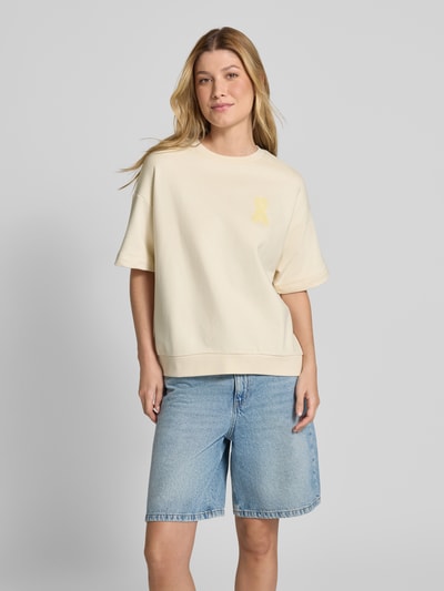 Armedangels Oversized Sweatshirt aus reiner Baumwolle Offwhite 4