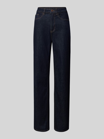 VILA Straight leg jeans in 5-pocketmodel, model 'KELLY' Donkerblauw - 2