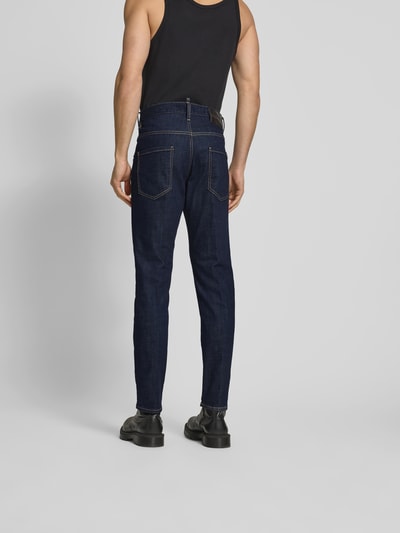 Dsquared2 Slim Fit Jeans mit Label-Detail Dunkelblau 5