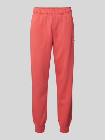 CHAMPION Sweatpants met labeldetail Rood - 2