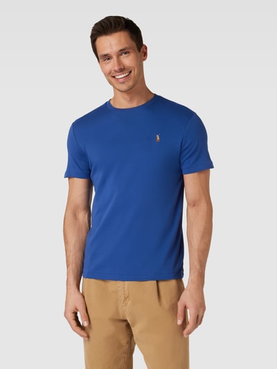 Polo Ralph Lauren T-shirt met ronde hals Koningsblauw - 4