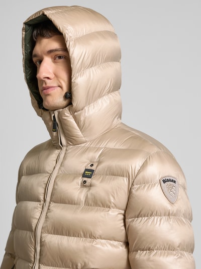 Blauer Usa Kurtka pikowana z zamkiem błyskawicznym dwustronnym model ‘ADAMS’ Piaskowy 3