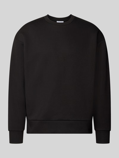 JACK & JONES Regular Fit Sweatshirt mit Baumwoll-Anteil Black 1
