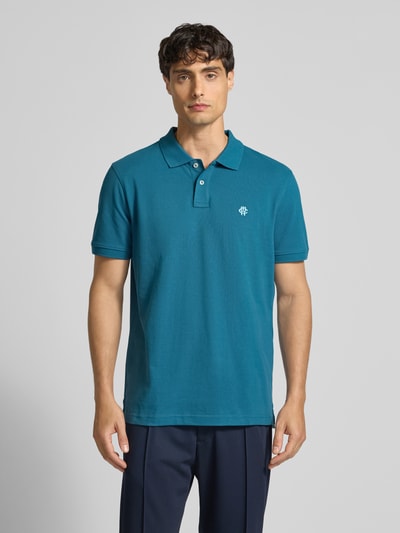 MCNEAL Poloshirt mit Label-Stitching Petrol 4