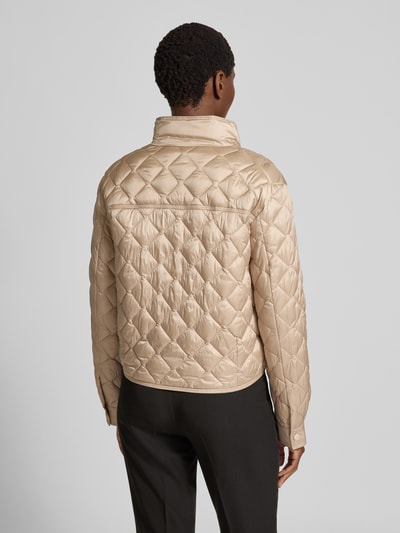 Marc Cain Gewatteerd jack met opstaande kraag Zand - 5