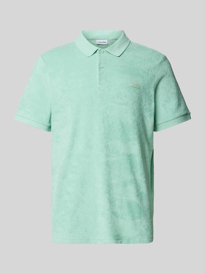 CK Calvin Klein Poloshirt met labeldetail Lichtturquoise - 2