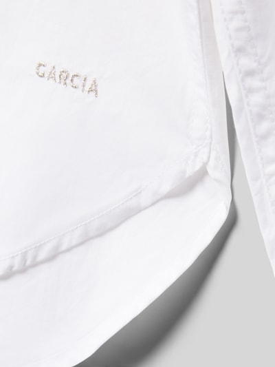 Garcia Bluzka koszulowa z listwą guzikową Złamany biały 2