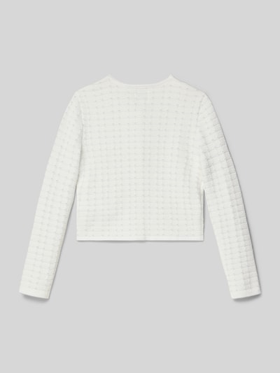 GUESS Strickjacke mit Knopfleiste Modell 'CEREMONY' Weiss 3