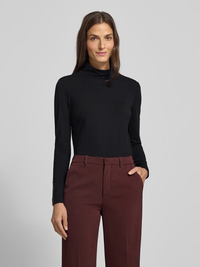 Brax Shirt met lange mouwen en col, model 'CARINA'  - 4