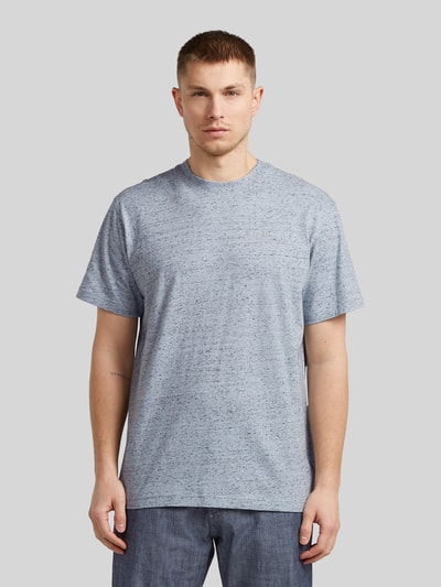 G-Star RAW T-Shirt mit dezentem Logo-Detail Hellblau 4