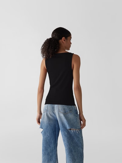 Anine Bing Tanktop mit U-Boot-Ausschnitt Black 5