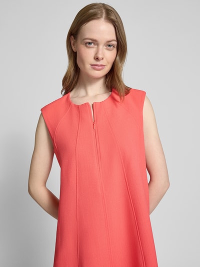 DKNY Minikleid mit Strukturmuster Hellrot 3