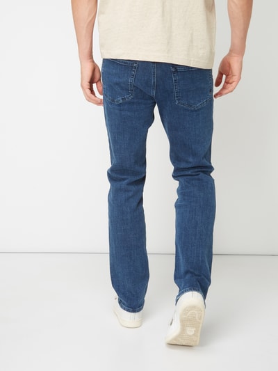 BOSS Orange Relaxed fit 5-pocketjeans, model 'Albany' Blauw - 5