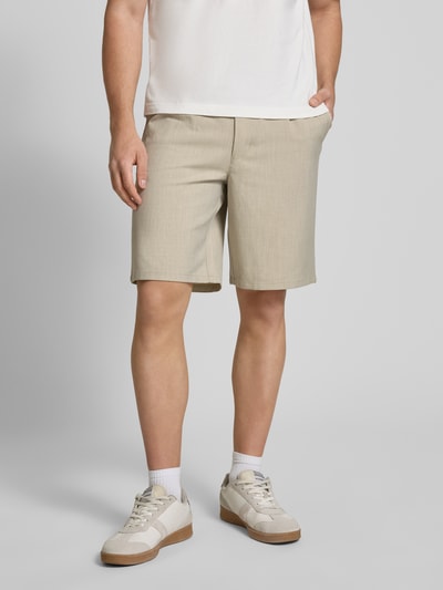 Only & Sons Slim Fit Shorts mit Gesäßtaschen Modell 'LOU' Beige 4