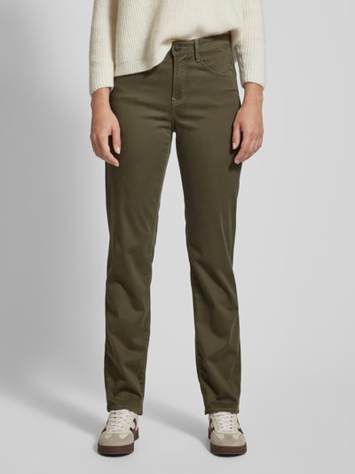 Brax Regular Fit Hose im 5-Pocket-Design Modell 'Style.Carola' Khaki 4