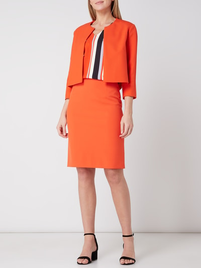 BOSS Blusenshirt mit Streifenmuster Modell 'Indromadae' Orange 1