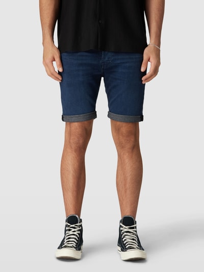 Jack & Jones Jeansshorts im 5-Pocket-Design Modell 'RICK' Jeansblau 4