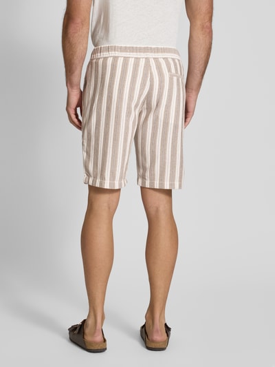 MCNEAL Regular Fit Shorts mit Gesäßtasche Sand 5