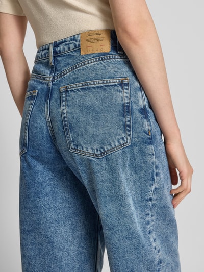 American Vintage Mom Fit Jeans im 5-Pocket-Design Modell 'JOYBIRD' Blau 3