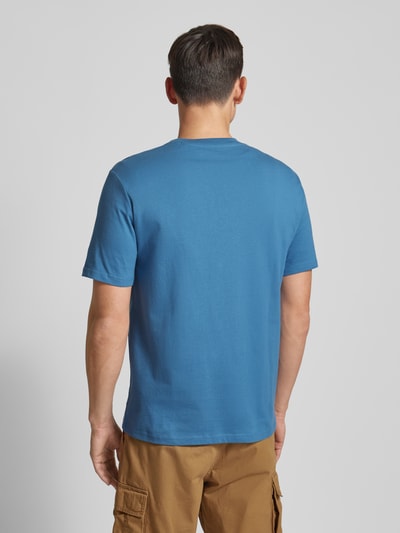 Marc O'Polo T-Shirt mit Label-Print Rauchblau 5