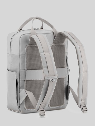Kapten & Son Rucksack mit Label-Detail Hellgrau 6