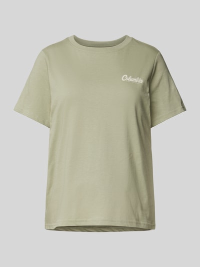 COLUMBIA T-Shirt mit Label-Print Modell 'ROLLING BEND' Khaki 2