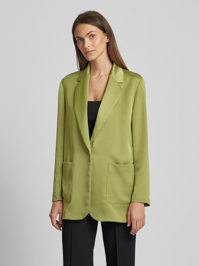 MAX&Co. Oversized blazer met steekzakken, model 'LUCERNA' Groen - 4