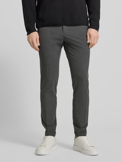 Matinique Slim Fit Stoffhose mit Viskose-Anteil Modell 'MAliam' Anthrazit 4