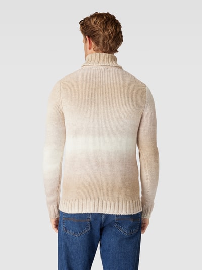 JOOP! Collection Gebreide pullover met all-over print, model 'Boris' Offwhite - 5