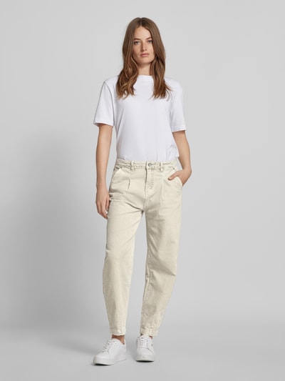 Buena Vista Corduroy broek met steekzakken, model 'Ballon' Offwhite - 1