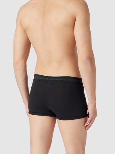 Calvin Klein Underwear Trunks mit Label-Schriftzug Black 4