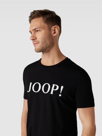 JOOP! Collection T-Shirt mit Label-Print Modell 'Alerio' Black 3